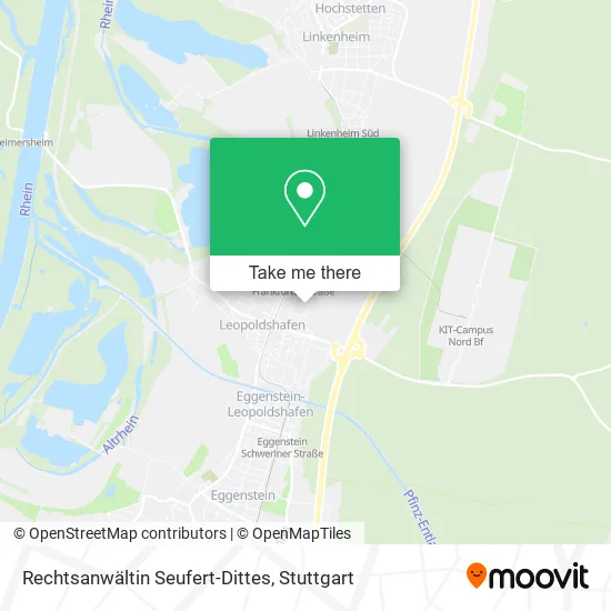 Карта Rechtsanwältin Seufert-Dittes