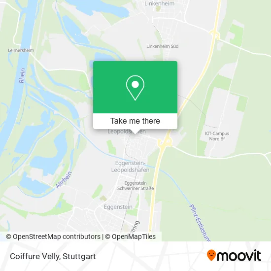 Карта Coiffure Velly