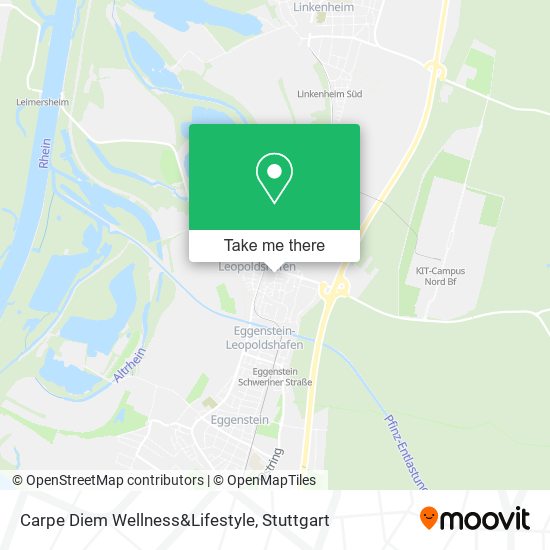 Carpe Diem Wellness&Lifestyle map