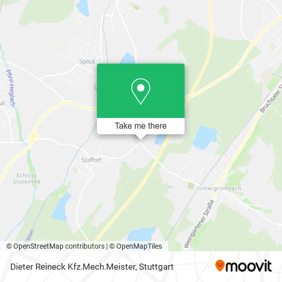 Карта Dieter Reineck Kfz.Mech.Meister