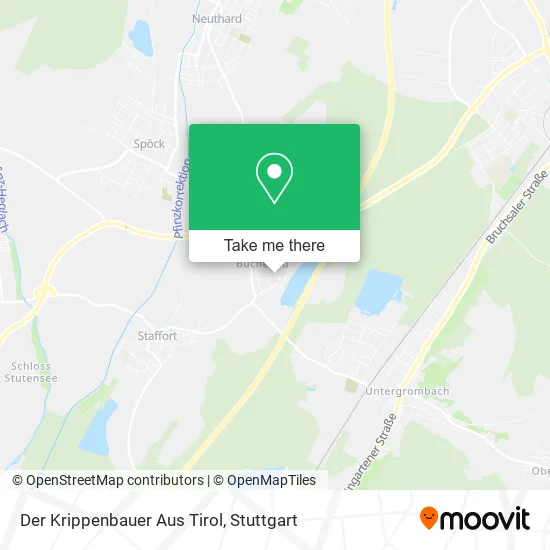 Карта Der Krippenbauer Aus Tirol