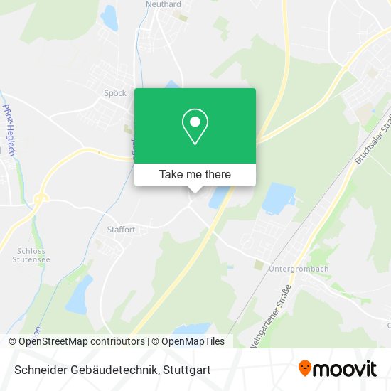 Schneider Gebäudetechnik map