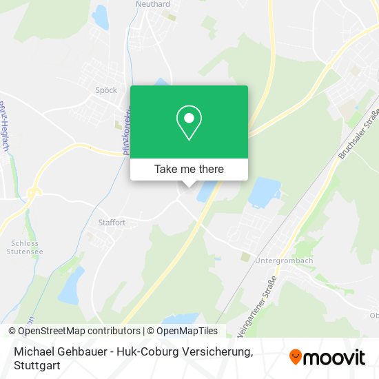 Michael Gehbauer - Huk-Coburg Versicherung map