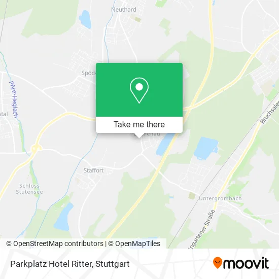 Карта Parkplatz Hotel Ritter