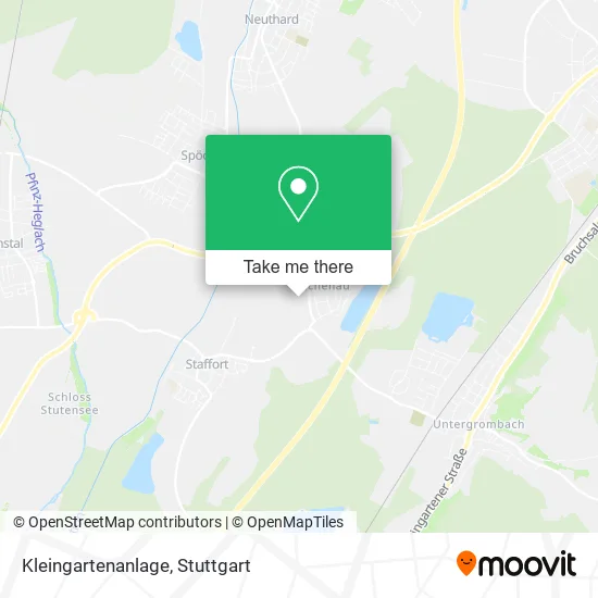 Карта Kleingartenanlage