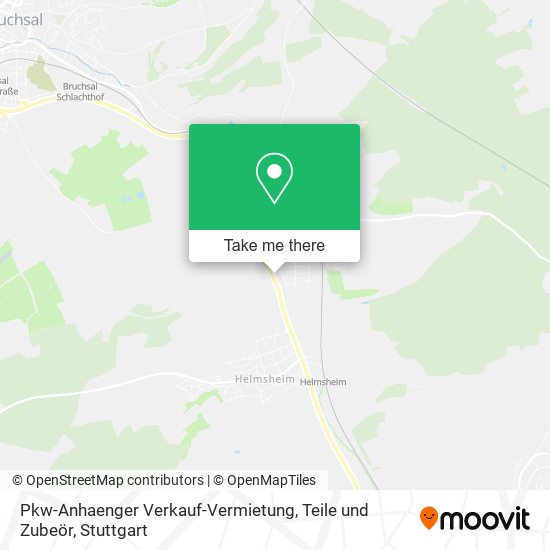 Pkw-Anhaenger Verkauf-Vermietung, Teile und Zubeör map