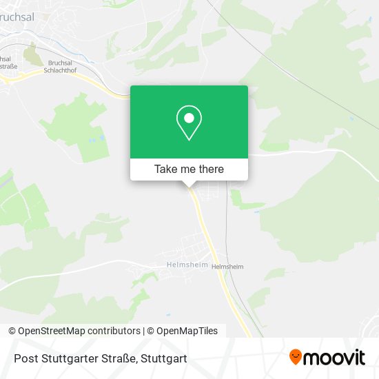 Post Stuttgarter Straße map