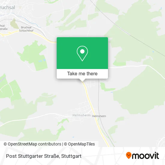 Карта Post Stuttgarter Straße