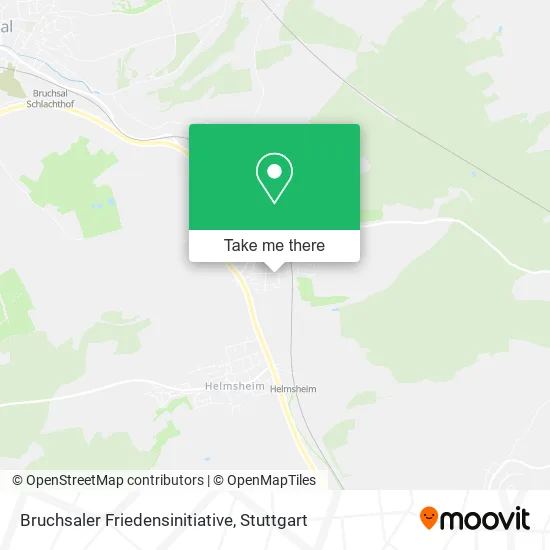 Карта Bruchsaler Friedensinitiative