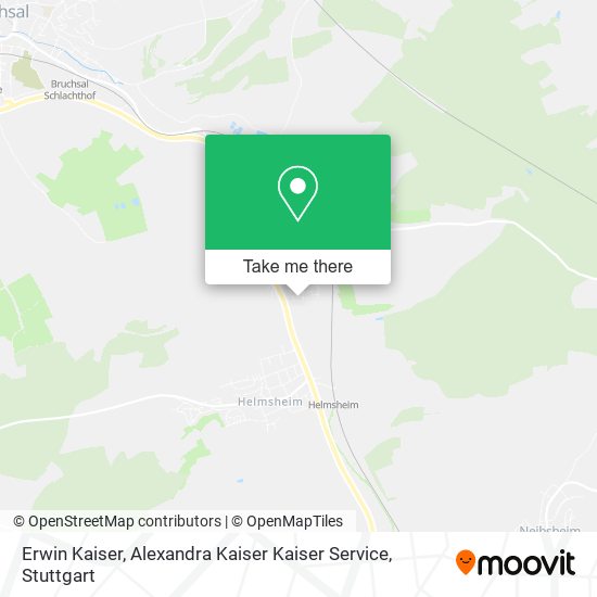 Erwin Kaiser, Alexandra Kaiser Kaiser Service map