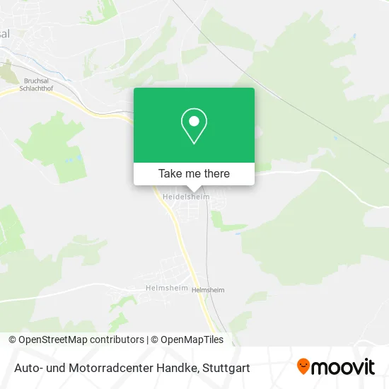 Карта Auto- und Motorradcenter Handke