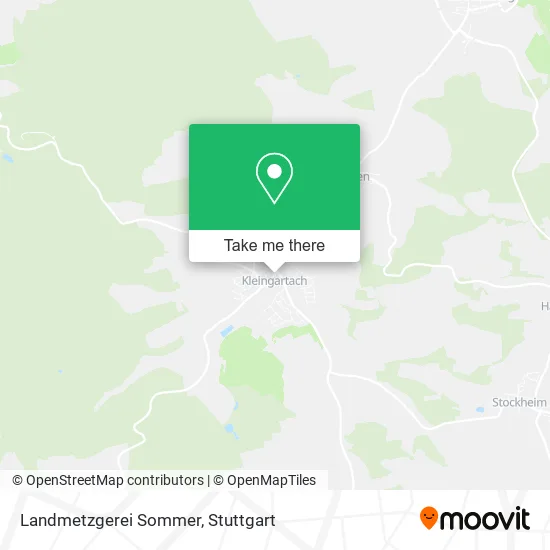 Карта Landmetzgerei Sommer