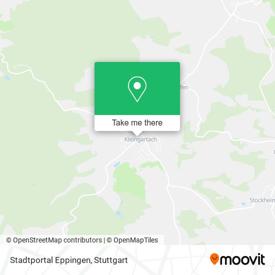 Stadtportal Eppingen map