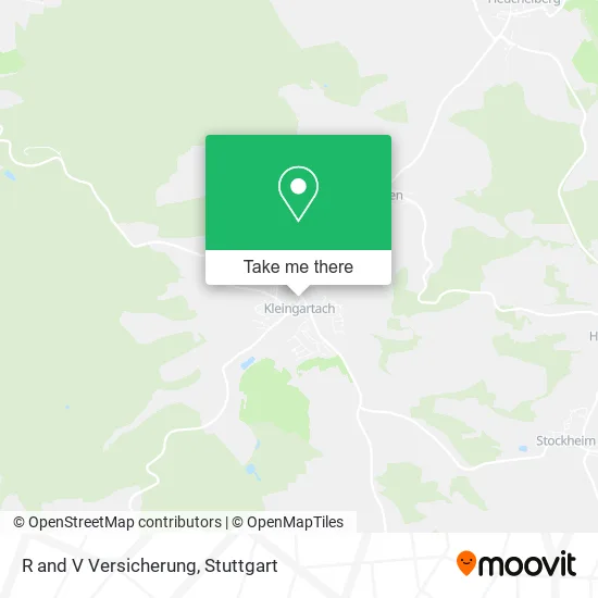 Карта R and V Versicherung