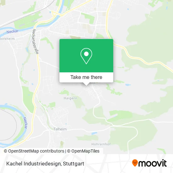 Карта Kachel Industriedesign