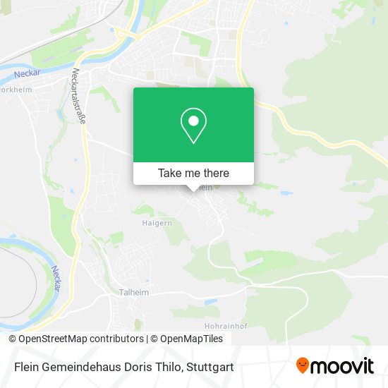 Карта Flein Gemeindehaus Doris Thilo