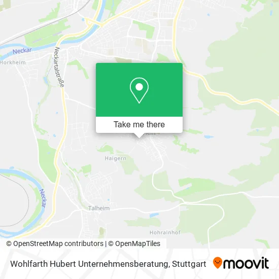 Карта Wohlfarth Hubert Unternehmensberatung