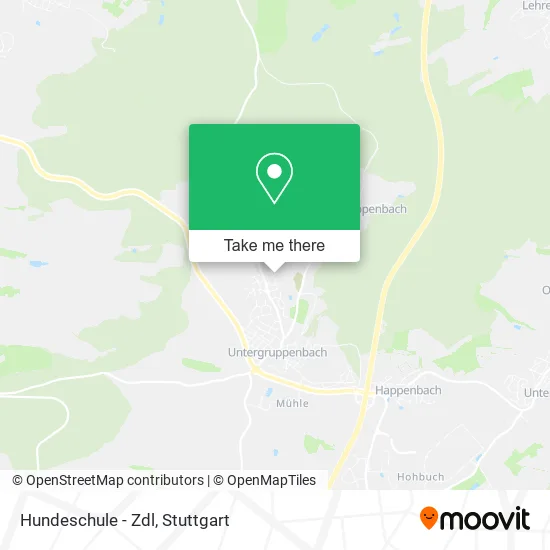 Карта Hundeschule - Zdl