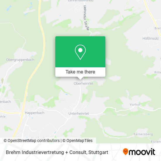 Brehm Industrievertretung + Consult map