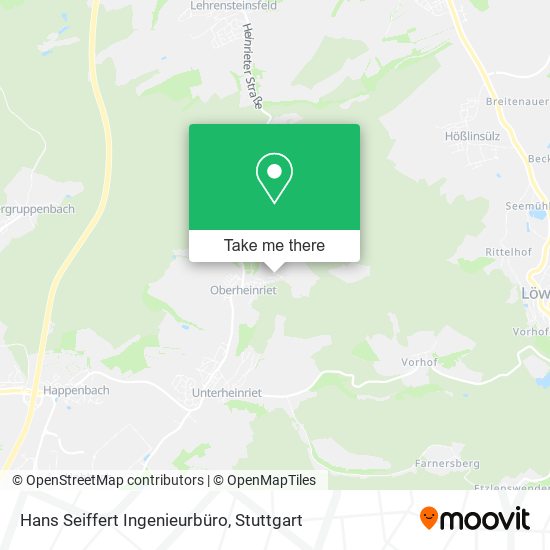 Hans Seiffert Ingenieurbüro map