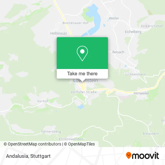 Карта Andalusia