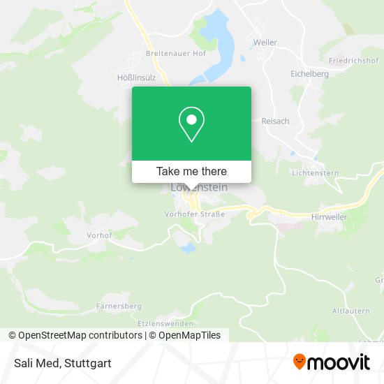 Карта Sali Med