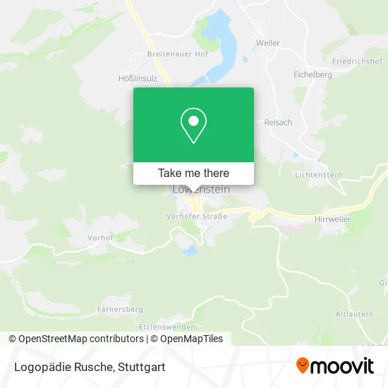 Карта Logopädie Rusche