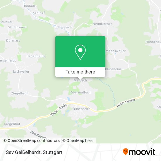 Ssv Geißelhardt map