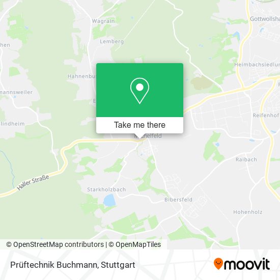 Prüftechnik Buchmann map