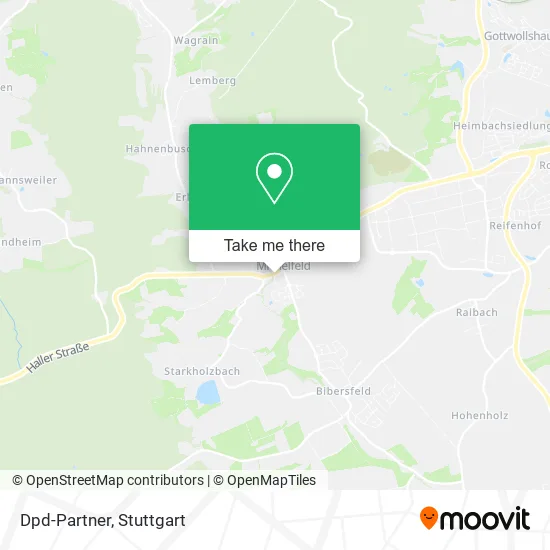 Карта Dpd-Partner