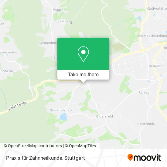 Карта Praxis für Zahnheilkunde