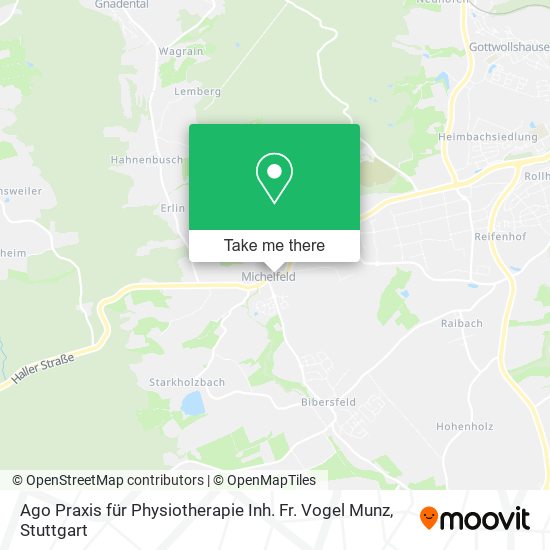 Ago Praxis für Physiotherapie Inh. Fr. Vogel Munz map