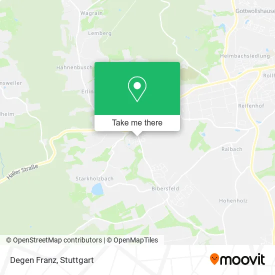 Карта Degen Franz