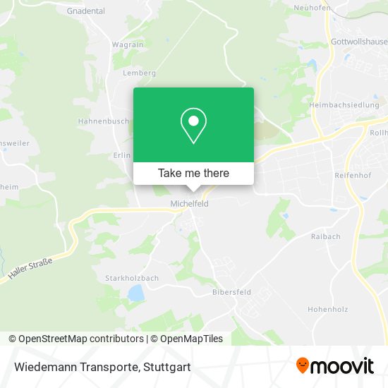 Карта Wiedemann Transporte