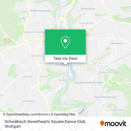 Schwäbisch Sweethearts Square-Dance-Club map