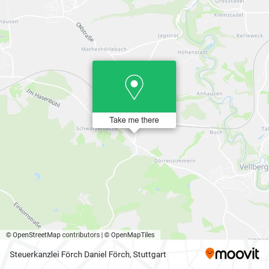 Steuerkanzlei Förch Daniel Förch map