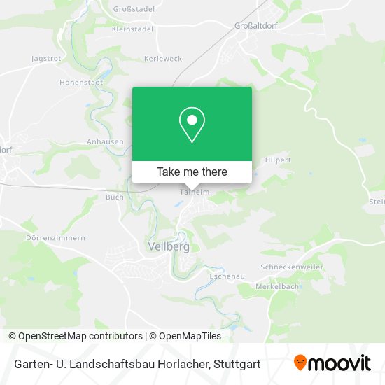 Карта Garten- U. Landschaftsbau Horlacher