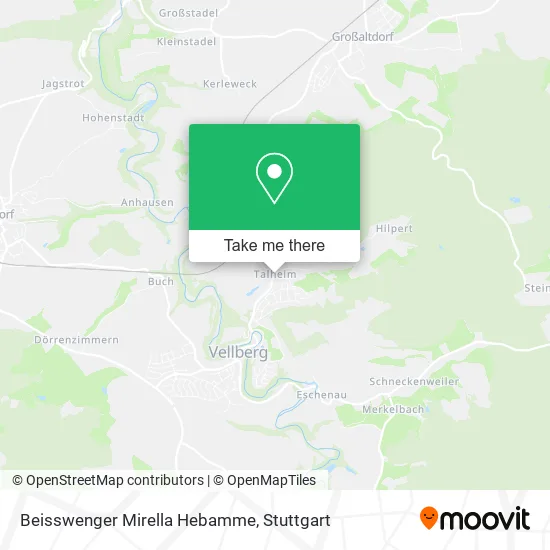 Карта Beisswenger Mirella Hebamme