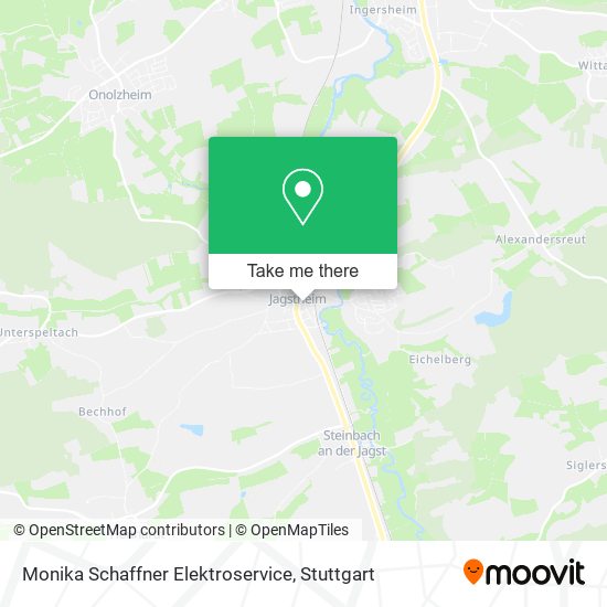 Monika Schaffner Elektroservice map