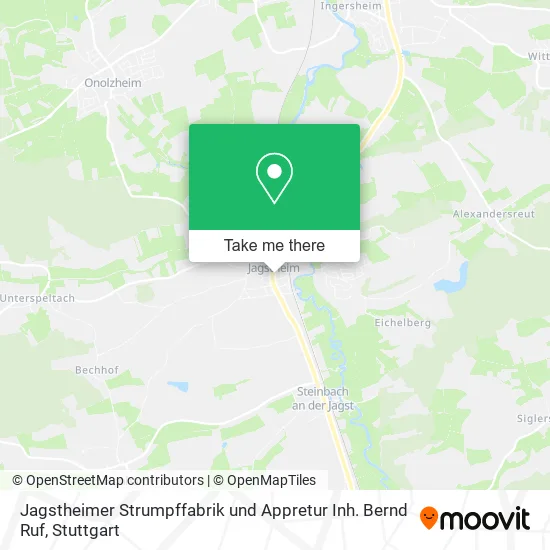 Карта Jagstheimer Strumpffabrik und Appretur Inh. Bernd Ruf