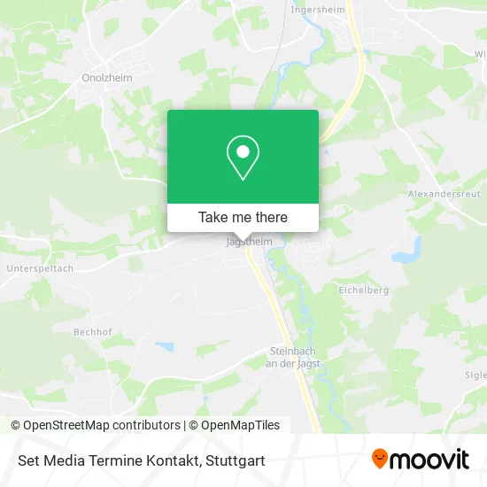 Карта Set Media Termine Kontakt