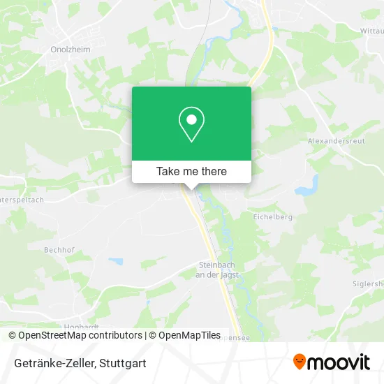 Карта Getränke-Zeller