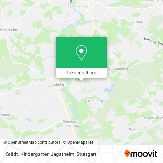 Städt. Kindergarten Jagstheim map