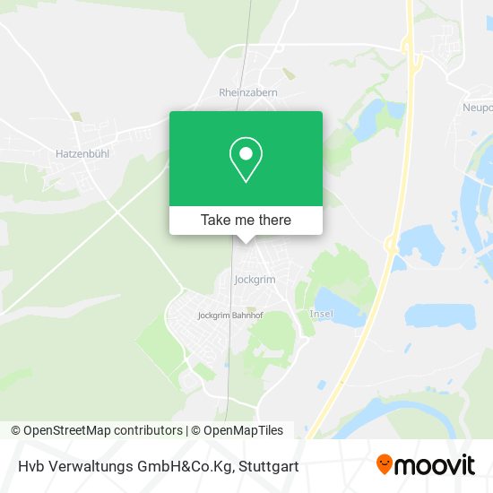 Hvb Verwaltungs GmbH&Co.Kg map