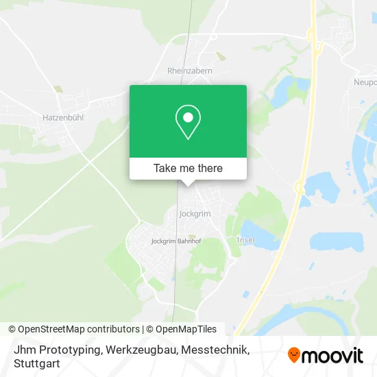 Карта Jhm Prototyping, Werkzeugbau, Messtechnik