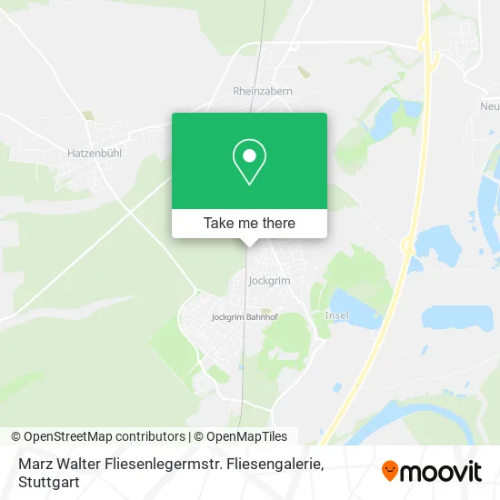 Карта Marz Walter Fliesenlegermstr. Fliesengalerie