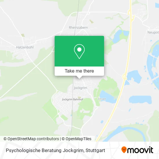 Карта Psychologische Beratung Jockgrim