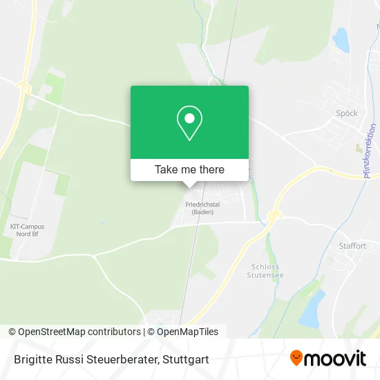 Карта Brigitte Russi Steuerberater