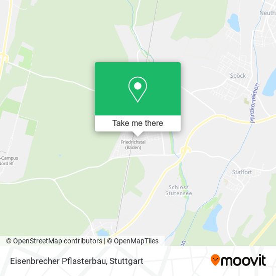 Eisenbrecher Pflasterbau map