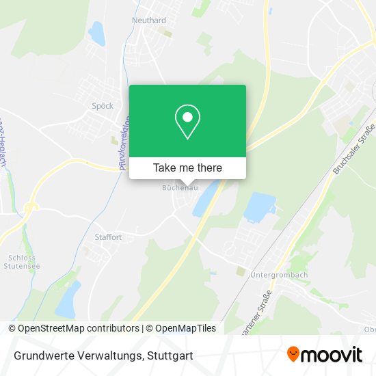 Grundwerte Verwaltungs map